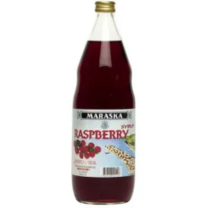 MAR RASPBERRY SYRUP 1lt x 6