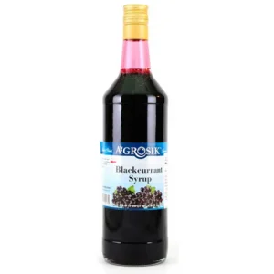 AGRO BLACKCURRANT SYRUP 1lt x 6