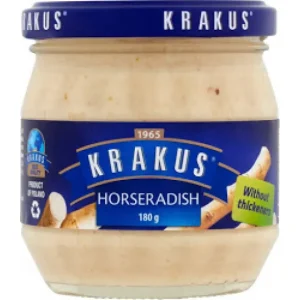 KRAKUS HORSERADISH 190g x 12