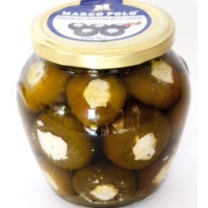 MP GREEN CHERRY PEPP W/CHEESE 550g x 6