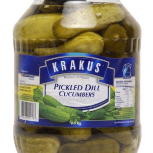 KRAKUS CUCUMBERS 2.5 kg x 3