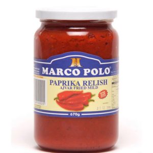 MP PAP RELISH MILD 670g x 12