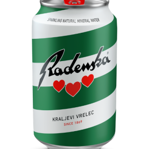 RADENSKA NATURAL MINERAL WATER 330ml X 24
