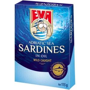 EVA SARDINES IN VEG OIL 115g x 12