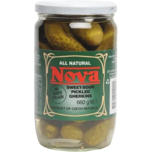 NOVA GHERKINS S & S 660g x 6