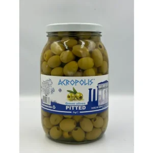 ACR GREEN PITTED OLIVES 2kg x 6