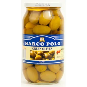 MP GREEN WHOLE OLIVES 1kg x 6
