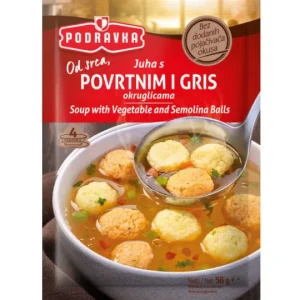 SOUP W/VEG & SEM Balls 56g x 10
