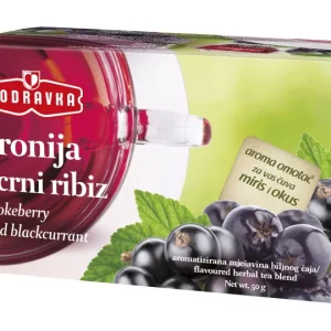 PODRAVKA CHOKEBERRY BLK/CURR TEA 60g x 20