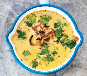 Creamy Chanterelle Mushroom Soup