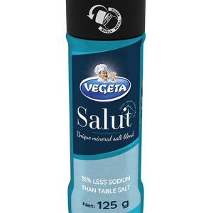 VEGETA SALUT LOW SODIUM SALT SHAKER 125g x 8