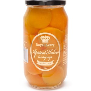 RK APRICOT HALVES IN SYRUP 1KG X 6