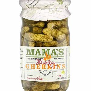 Mamas Gherkins Hot & Spicy 680g x 12