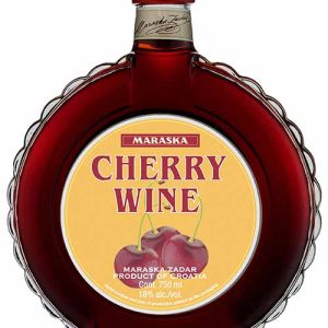 Maraska Cherry Wine Liq 18% 750ml x6