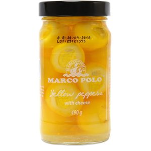 MP YELLOW PEPPERS W/CHEESE 490g x 12