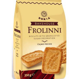 DONIA BAKEHOUSE FROLINNI BISCUITS 350G X 10
