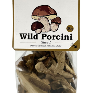 WILD PORCHINI SLICED DRIED MUSHROOMS 30g