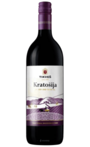 KRATOSIJA DRY WHITE WINE 14% 1Lt x6